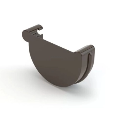 GAMRAT PCV Denko rynnowe PRAWE 125mm - BRĄZ